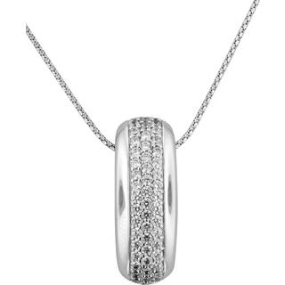 trendor 66226 Silber Collier Zirkonia