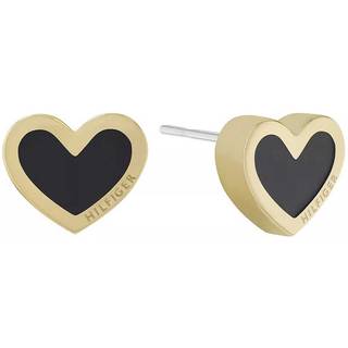 Tommy Hilfiger Enamel Hearts Øreringe Rustfrit Stål 2780738 - Dame - Stainless Steel