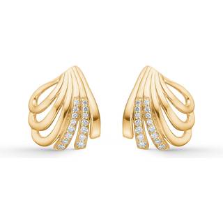 Mads Z Shelby 14 kt. guld ørestikker med diamant