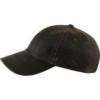 MJM Hats MJM RON Antique Baseball Cap Cotton Brown