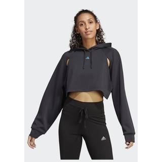 adidas HIIT Hood Crop Træningstrøje Dame