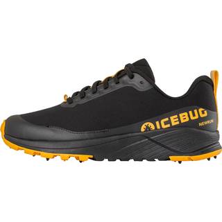Icebug Men's NewRun BUGrip Black/Apricot, 45.5
