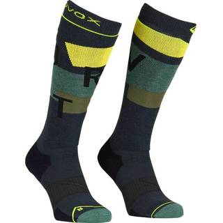 Ortovox Freeride Long Cozy Tech strømper - 42/44 - black steel