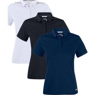 Cutter & Buck 354423 Advantage Performance Polo Ladies Black S