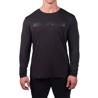 MM Sports Long Sleeve Gym Tee Ed - Træningstrøje sort - L