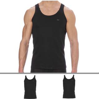 Diesel 2-Pack Pure Cotton Tank Tops - Black
