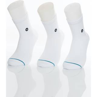 Stance Icon Quarter 3 Pack Multifunktionelle sokker størrelse M farve grå