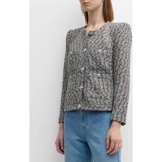 Veronica Beard Ferazia metallic tweed jacket - multicoloured - L