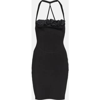 Jacquemus La Robe Maille Croissant minidress - black - XXXL