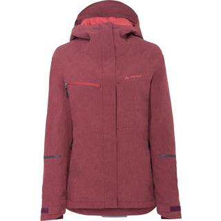Vaude Women's Yaras Warm Rain Jacket Cykeljakke Damer størrelse 38 farve rød