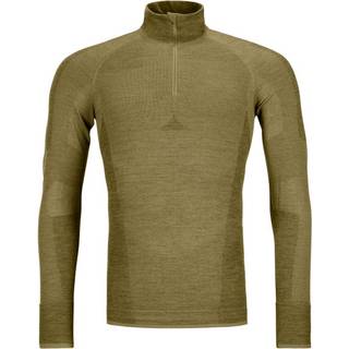 Ortovox 230 Competition Zip Neck Merino undertøj Herrer størrelse XL farve olivengrøn