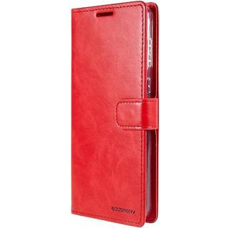 GOOSPERY Blue Moon Samsung Galaxy A73 (5G) Læder Cover m. Pung - Rød
