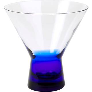 Broste Copenhagen Konus cocktailglas 10 cl Intense blue