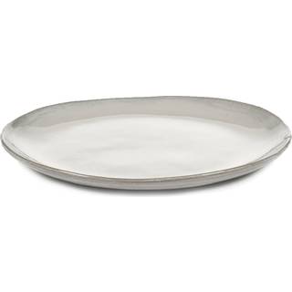 Serax La Mère Tallerken Ø18 Cm - Middagstallerkner Stentøj Off-White - B5123003-005