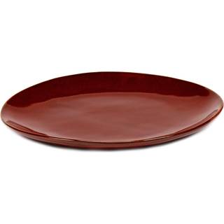 Serax La Mère Tallerken Venetian Red Ø20 Cm - Middagstallerkner Stentøj Rød - B5123004-317