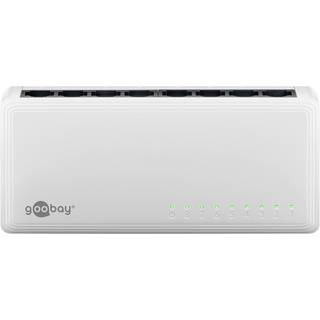 Netværks Gigabit Switch, 8 Port, 10/100/1000 Mbps | PRIS-MATCH