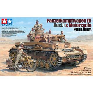 TAMIYA German Tank Panzerkampfwagen IV Ausf.F 1:35 [Levering: 1-2 dage]