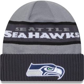 Seattle Seahawks NFL 2023 Sideline Grey Cuff Knit Beanie Hat newera adult unisex Grey newera adult unisex Grey newera adult unisex Grey newera adult u - Osfm