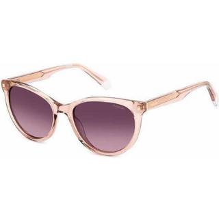 Polaroid PLD 4111/S/X Polarized 35J/XW 53 Solbriller Kvinder Lyserød - Transparent Light Pink - 53mm