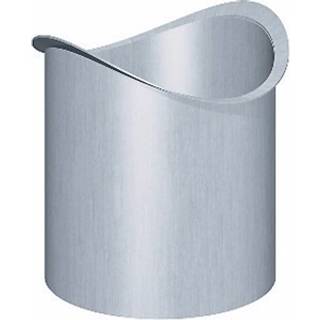Rheinzink Tudstykke 280/80mm 1/2-rund. Til lodning. prePatina blaugrau - Tages ikke retur -