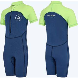 Watery UV våddragt til børn - Calypso Shorty - Atlantic Green