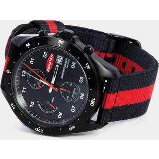 Sejlerur Ronstan Clear Start, analog, Ø43 mm, 10 ATM, rød/sort