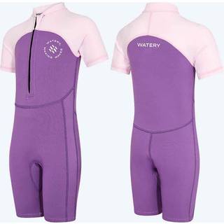 Watery UV våddragt til børn - Calypso Shorty - Atlantic Purple