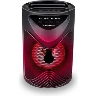 Dunlop Bluetooth-højttaler med FM-radio og mobilt stativ