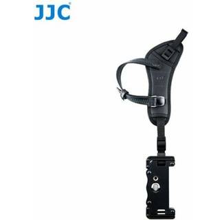 JJC HS PRO1P Hand Grip Strap (incl Quick Release U Plate voor Video) Zwart