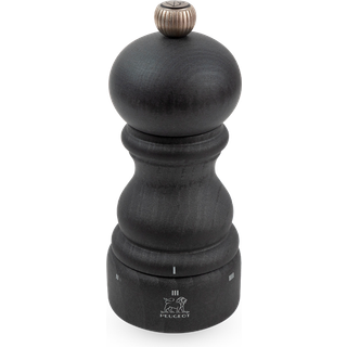 Peugeot Paris U'Select Pfeffermühle 12 cm Buchenholz graphit - Stahlmahlwerk - Grau