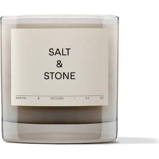 Salt & Stone Duftlys | Håndpoured aromatisk og duftende | Lavet med naturlig kokosnød og soja blend voks | 100% Cotton Wick | Langvarig 50 timers