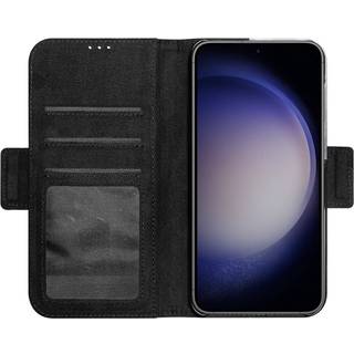 Samsung Galaxy S23+ (Plus) Key Nordfjord Slim Wallet Læder Cover m. Pung - Sort
