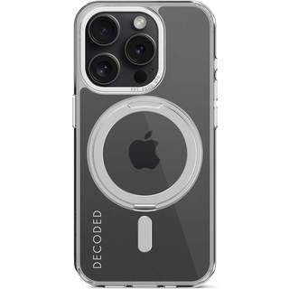 Decoded genbrugsplastiksløjfe-bagcover (iPhone 15 Pro) - Gennemsigtig