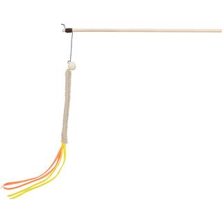 Trixie drillepind med plys / kvaster, 38 cm