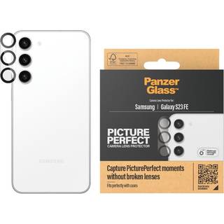 Samsung Galaxy S23 FE PanzerGlass PicturePerfect - Beskyttelse til Kamera - Platinum Strength - Gennemsigtig / Sort
