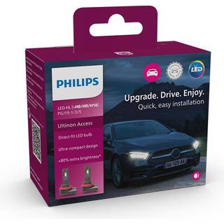 Philips Ultinon Access H8 / H9 / H16 LED pærer (2 stk.)