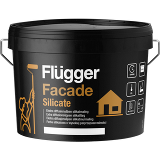 Flügger Facade Silikat - Silikatmaling 3 L