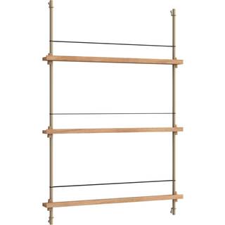 Moebe Magazine Shelving MS.115.1 Eg/Warm Grey