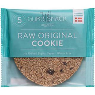 Guru Snack Raw Original Cookies Økologisk Enkeltvis Indpakket - 55 g