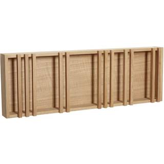 Hübsch Column Magasinhylde 110x37cm - Avisholder Eg Natural - 881306