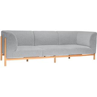 Hübsch Moment Sofa 3-pers - 3 personers sofaer Polyester Grå - 021703