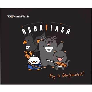 Gamer Musmåtte - Mørkblå/Stor/Darkflash-model