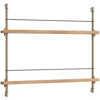 Moebe Magazine Shelving MS.65.1 Eg/Warm Grey