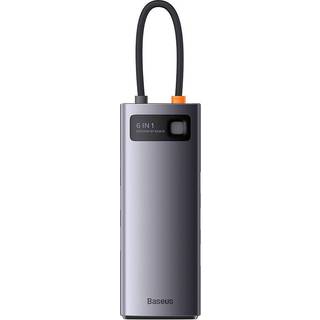 Baseus - Hub 6in1 StarJoy Series USB C to 3x USB 3 0 HDMI USB C PD RJ45