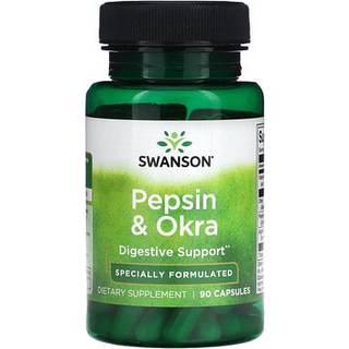 Okra Pepsin - 90 kapsler