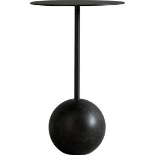 Friends & Founders Knockout Sidebord Ø35 Cm - Sofabord Aluminium Sort - 2044-02