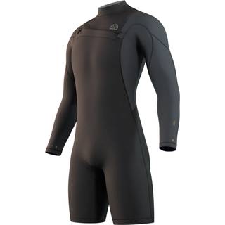 Mystic Marshall Longarm Shorty 3mm Front Zip Våddragt (Sort)