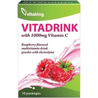 Vitaking - Vitadrink Multivitamin 10 pakker, Hindbær