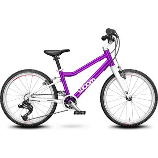 woom ORIGINAL 4 (microSHIFT) - 20 tommer børnecykel - Til børn fra 6–8 år - purple haze
