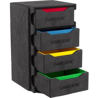 Tokens Lair-Premium All-in-One Token Box med integreret terningbakke til Ultimate Gaming Experience Multifunktionel opbevaring til spil Tokens te